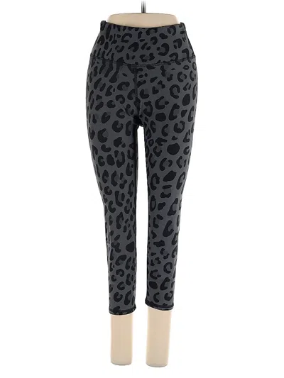 Pre-owned Assorted Brands Leggings In Gray