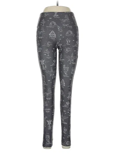 Pre-owned Assorted Brands Leggings In Gray