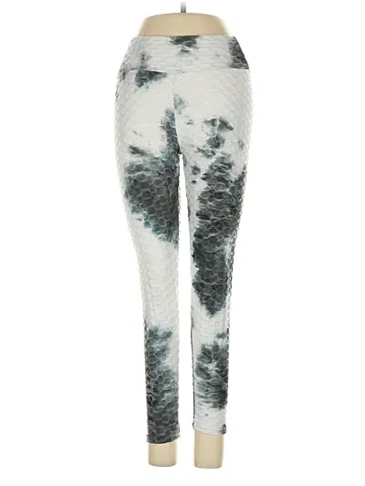 Pre-owned Assorted Brands Leggings In Gray