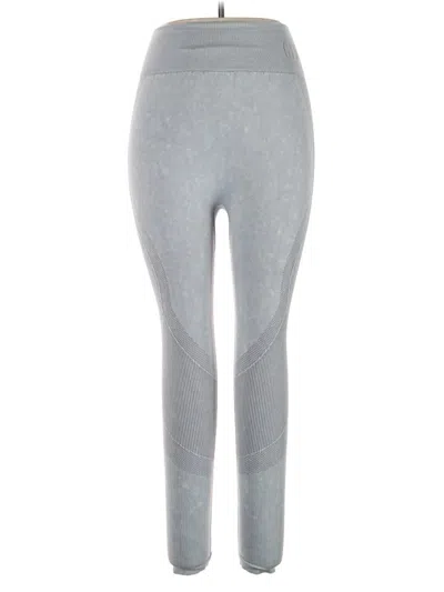 Pre-owned Assorted Brands Leggings In Gray