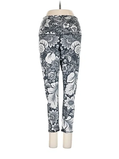 Pre-owned Assorted Brands Leggings In Gray