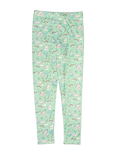 Pre-owned Assorted Brands Kids' Leggings In Green