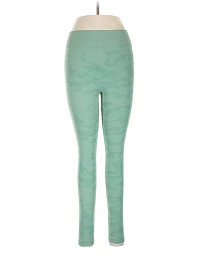 Pre-owned Assorted Brands Leggings In Green