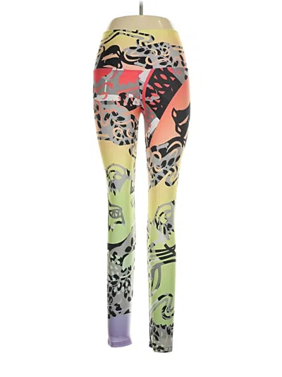 Pre-owned Assorted Brands Leggings In Green