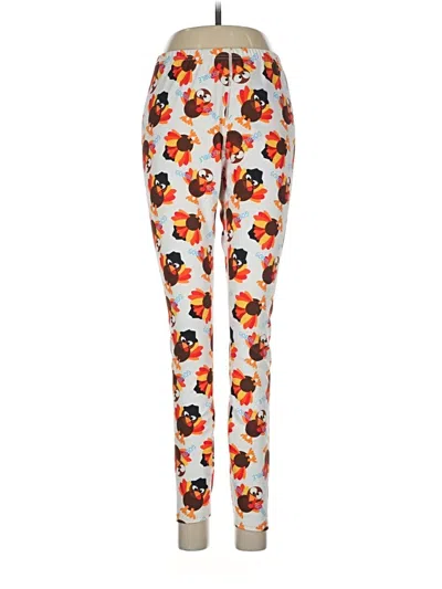 Pre-owned Assorted Brands Leggings In Orange