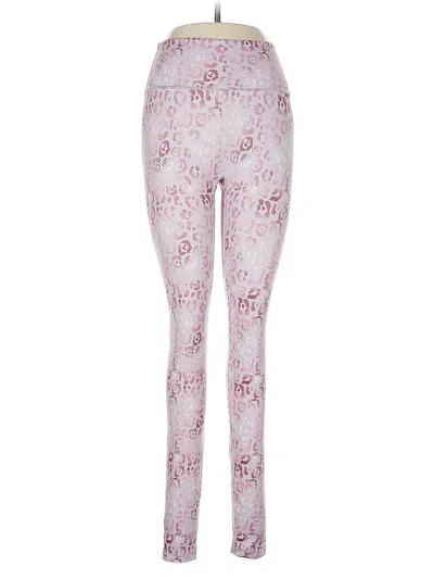 Pre-owned Assorted Brands Leggings In Pink
