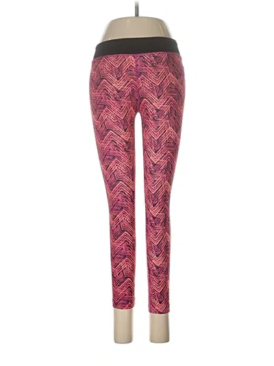 Pre-owned Assorted Brands Leggings In Pink