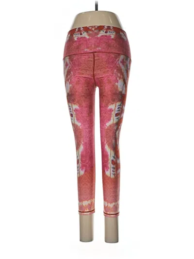 Pre-owned Assorted Brands Leggings In Pink