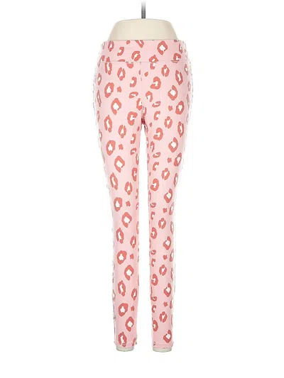 Pre-owned Assorted Brands Leggings In Pink