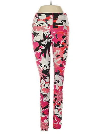 Pre-owned Assorted Brands Leggings In Pink