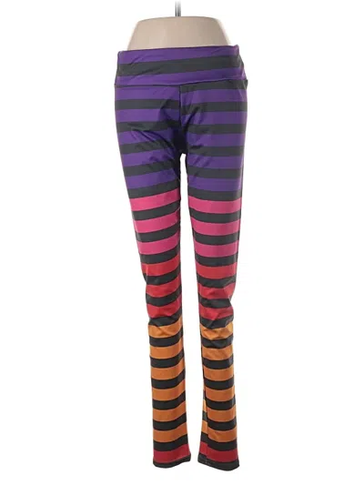 Pre-owned Assorted Brands Leggings In Purple