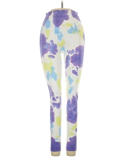 Pre-owned Assorted Brands Leggings In Purple