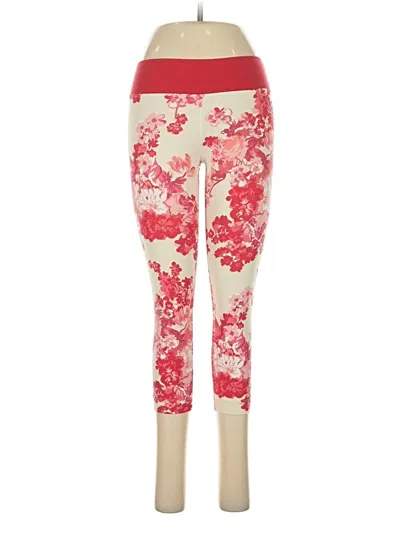Pre-owned Assorted Brands Leggings In Red