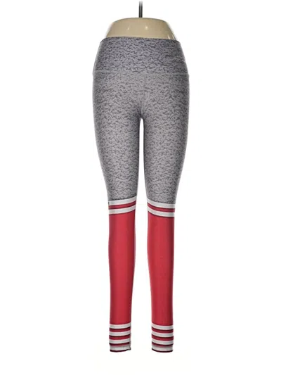 Pre-owned Assorted Brands Leggings In Red