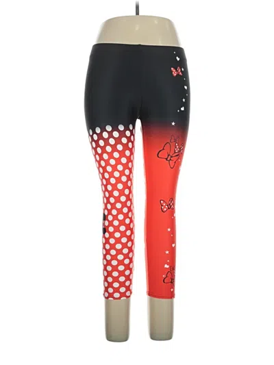 Pre-owned Assorted Brands Leggings In Red