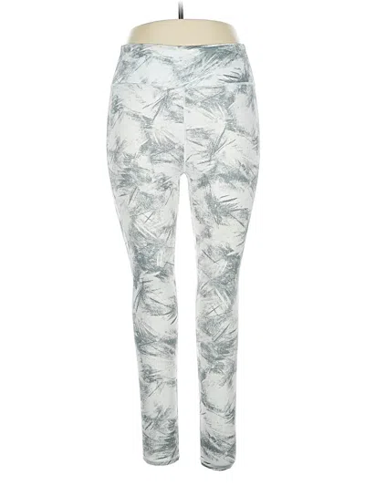 Pre-owned Assorted Brands Leggings In Silver