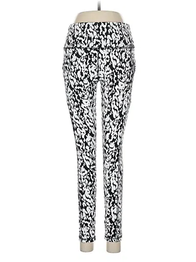 Pre-owned Assorted Brands Leggings In Silver