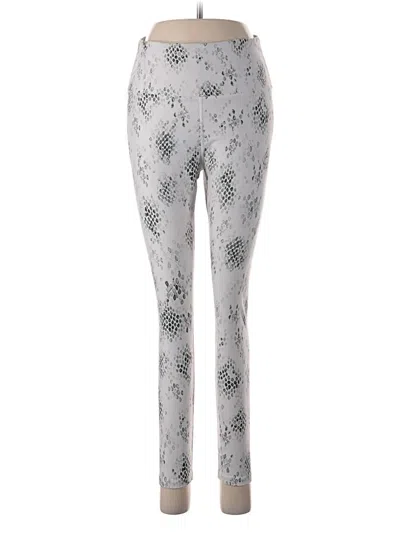 Pre-owned Assorted Brands Leggings In Silver