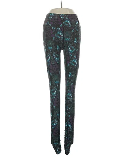Pre-owned Assorted Brands Leggings In Teal