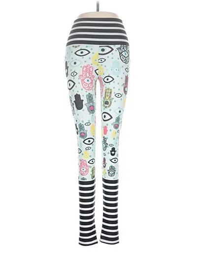 Pre-owned Assorted Brands Leggings In White