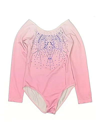 Pre-owned Assorted Brands Kids' Leotard In Pink