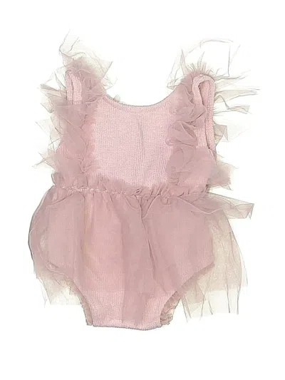 Pre-owned Assorted Brands Babies' Leotard In Pink