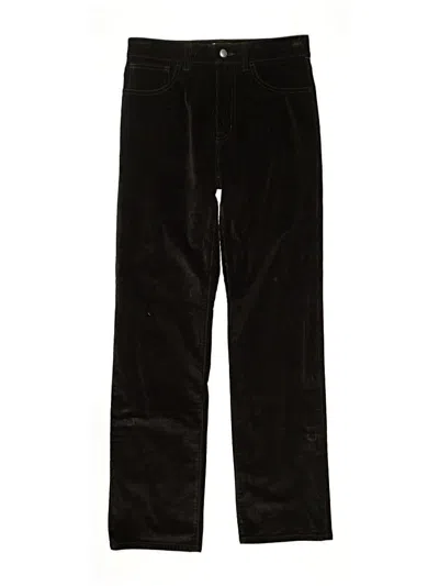 Pre-owned Assorted Brands Kids' Linen Pants In Black
