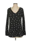 Assorted Brands Long Sleeve Blouse In Black