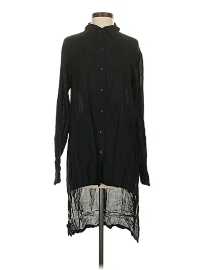 Pre-owned Assorted Brands Long Sleeve Blouse In Black