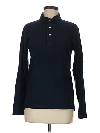 Pre-owned Assorted Brands Long Sleeve Blouse In Black