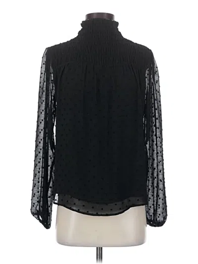Pre-owned Assorted Brands Long Sleeve Blouse In Black
