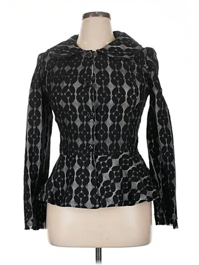 Pre-owned Assorted Brands Long Sleeve Blouse In Black