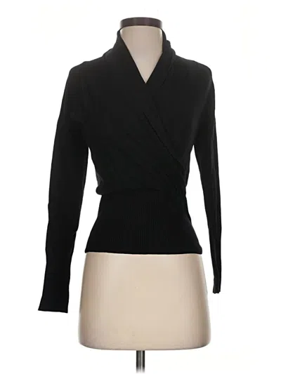 Pre-owned Assorted Brands Long Sleeve Blouse In Black
