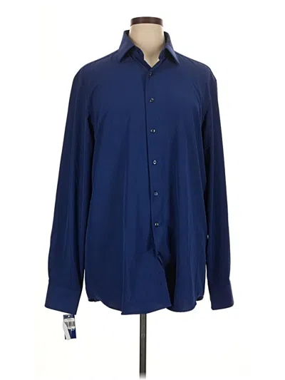Assorted Brands Long Sleeve Blouse In Blue