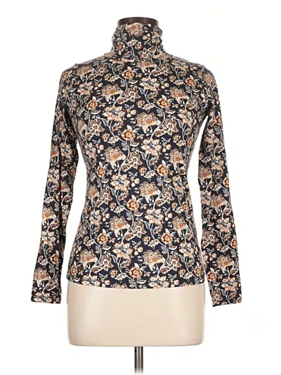 Assorted Brands Long Sleeve Blouse In Brown