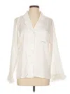 Assorted Brands Long Sleeve Blouse In Ivory