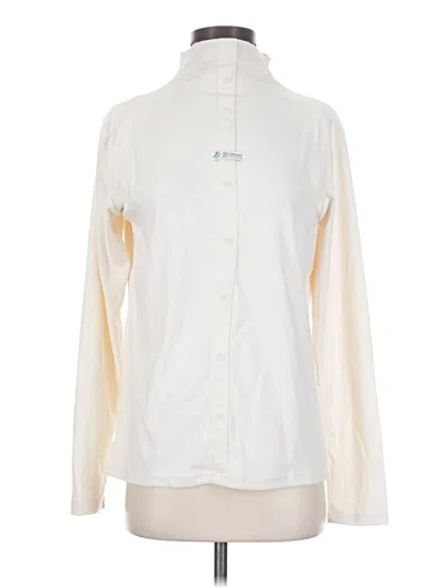 Pre-owned Assorted Brands Long Sleeve Blouse In Ivory