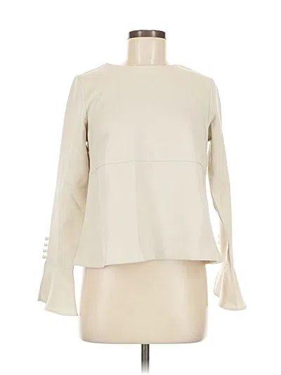 Assorted Brands Long Sleeve Blouse In Neutral