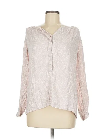 Pre-owned Assorted Brands Long Sleeve Blouse In Pink