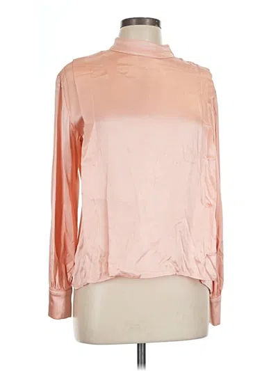 Pre-owned Assorted Brands Long Sleeve Blouse In Pink