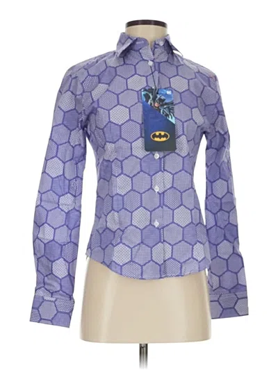 Assorted Brands Long Sleeve Blouse In Purple