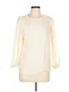 Assorted Brands Long Sleeve Blouse In White