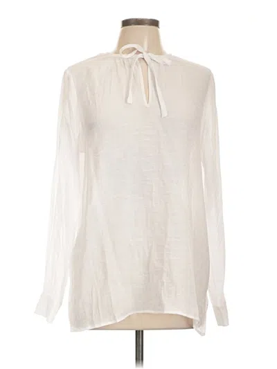 Assorted Brands Long Sleeve Blouse In White