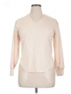 Assorted Brands Long Sleeve Blouse In White