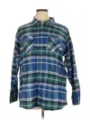 Assorted Brands Long Sleeve Button Down Shirt In Blue