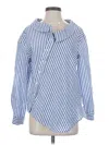 Assorted Brands Long Sleeve Button Down Shirt In Blue