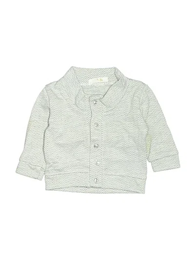 Pre-owned Assorted Brands Babies' Long Sleeve Button Down Shirt In Gray