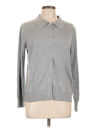 Assorted Brands Long Sleeve Button Down Shirt In Gray