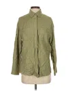 Assorted Brands Long Sleeve Button Down Shirt In Green
