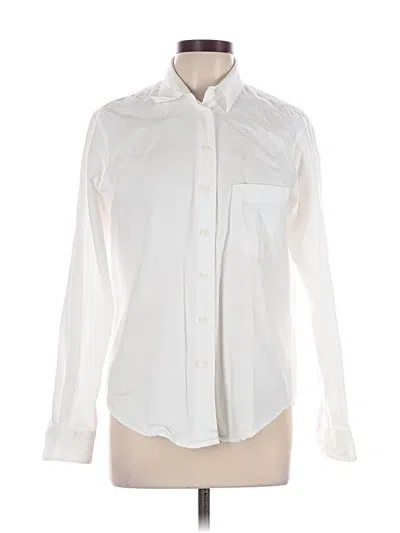 Pre-owned Assorted Brands Long Sleeve Button Down Shirt In Ivory